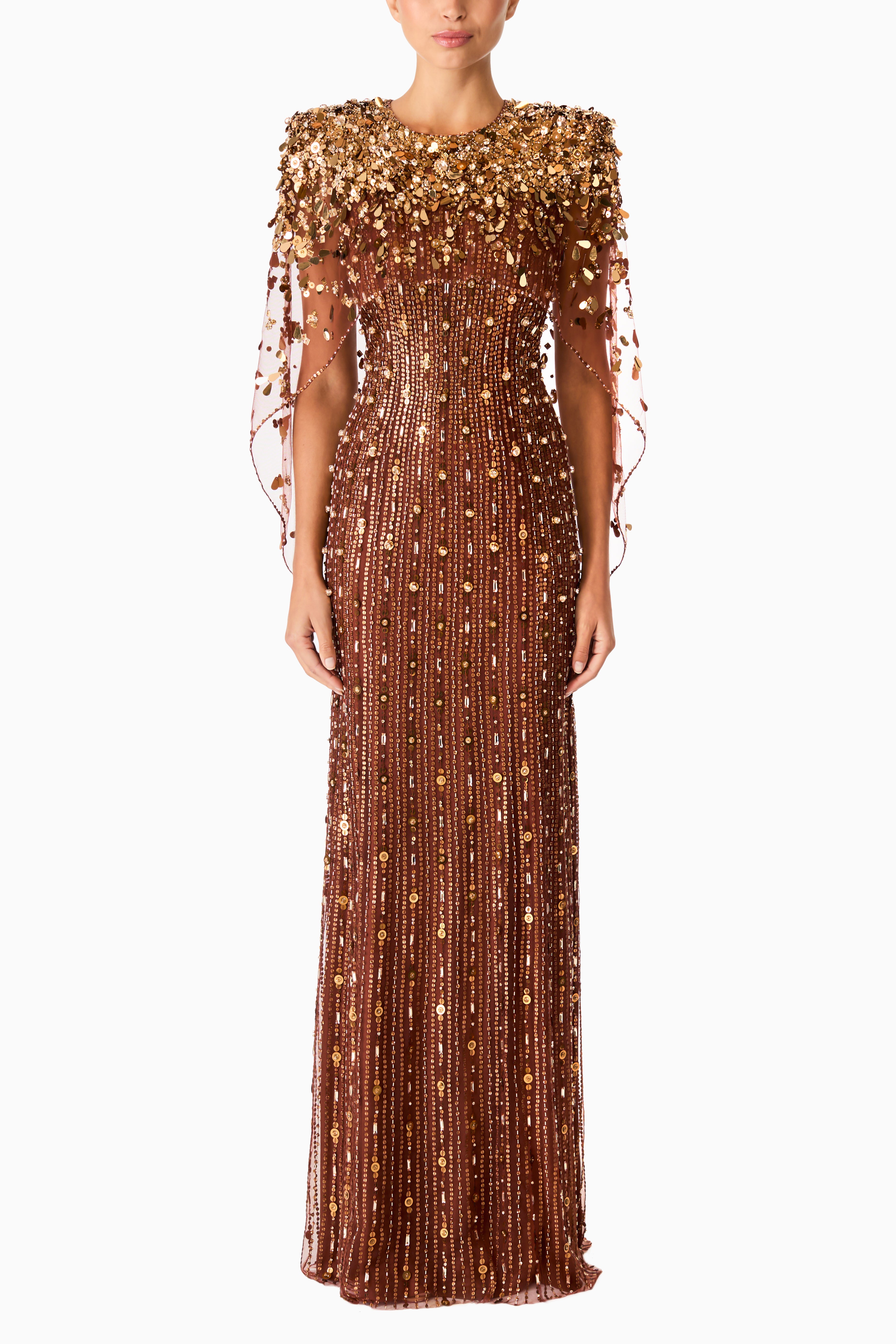 ジェニーパッカム　ハーミア　 jenny packham Hermia JENNY PACKHAM Bright Gem embellished tulle gown | NET-A-PORTER