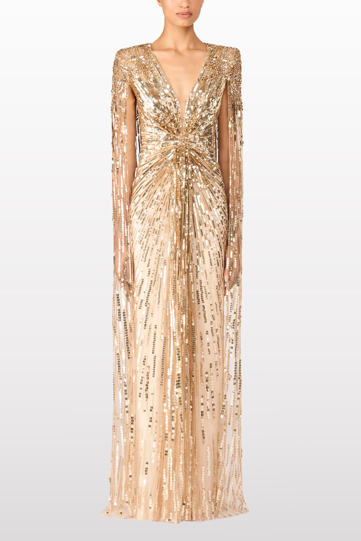 Gold Rush Floor-Length Dress | Evening & Formal Gown Gold Rush Floor-Length Dress | Evening & Formal Gown
