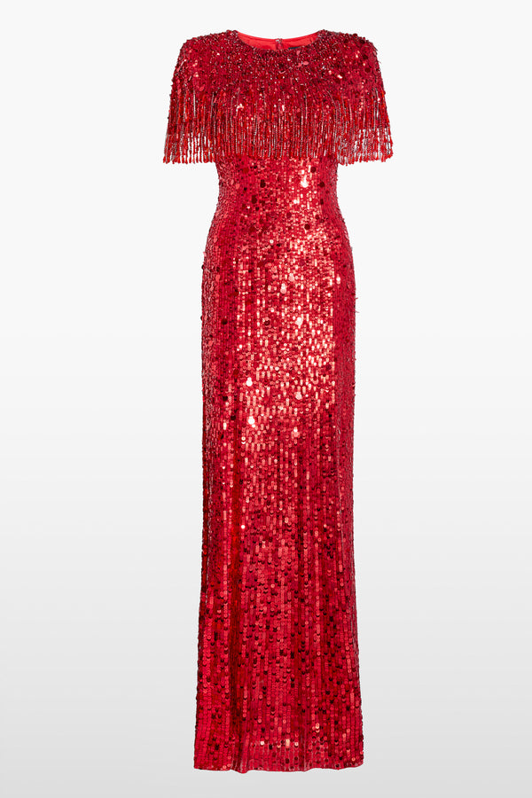 Eugenie - Flame Red