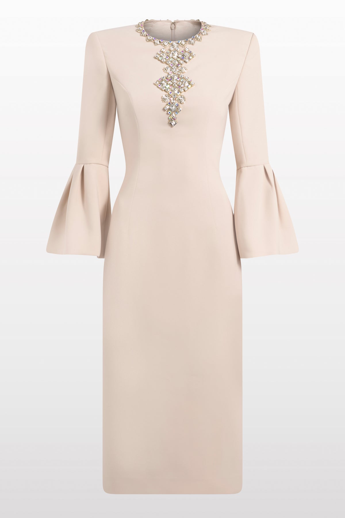 jenny packham cocktail dress Love Bow Cocktail Dress with Embellished Shoulder