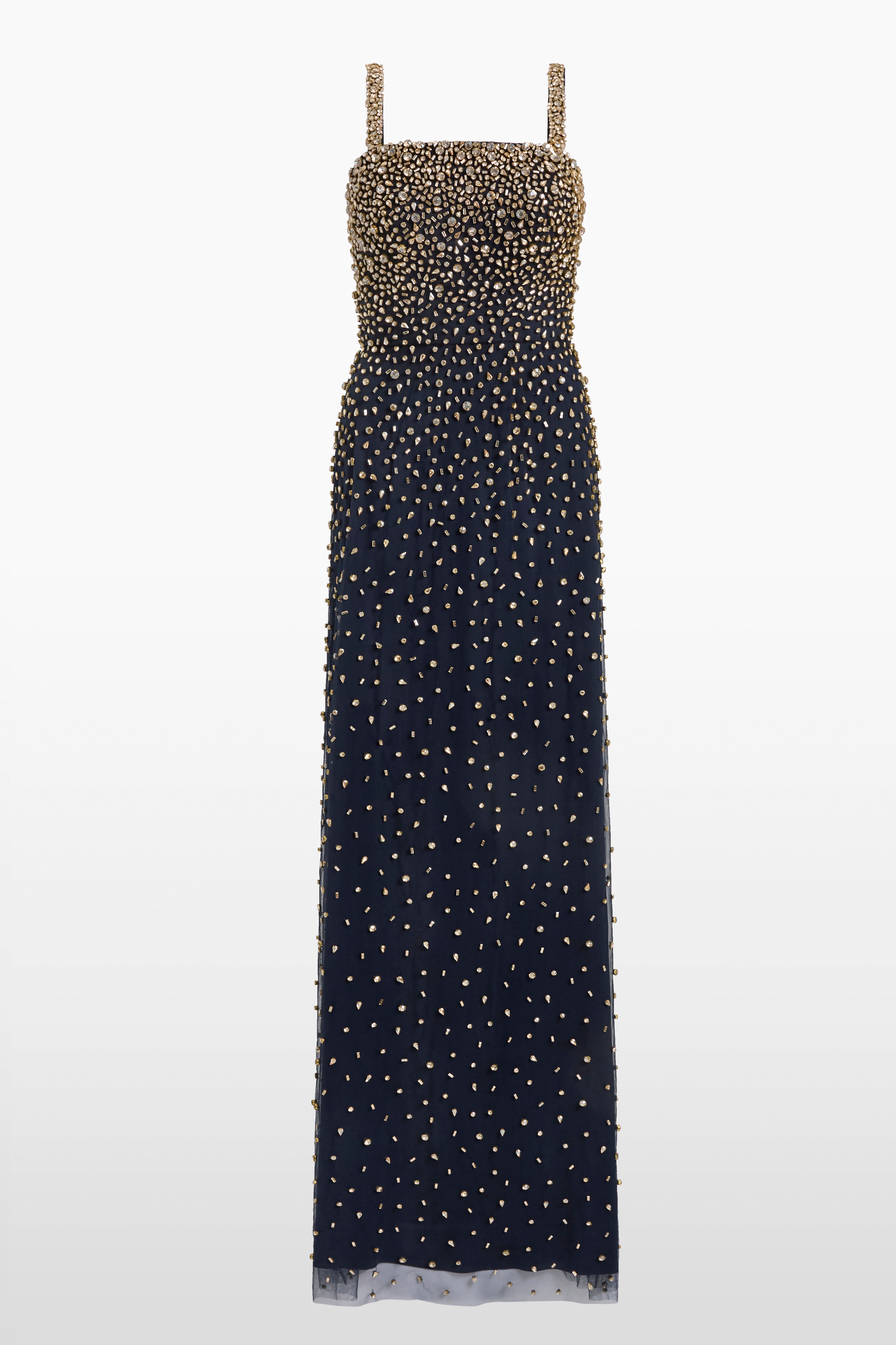 Cherry Embroidered Gown