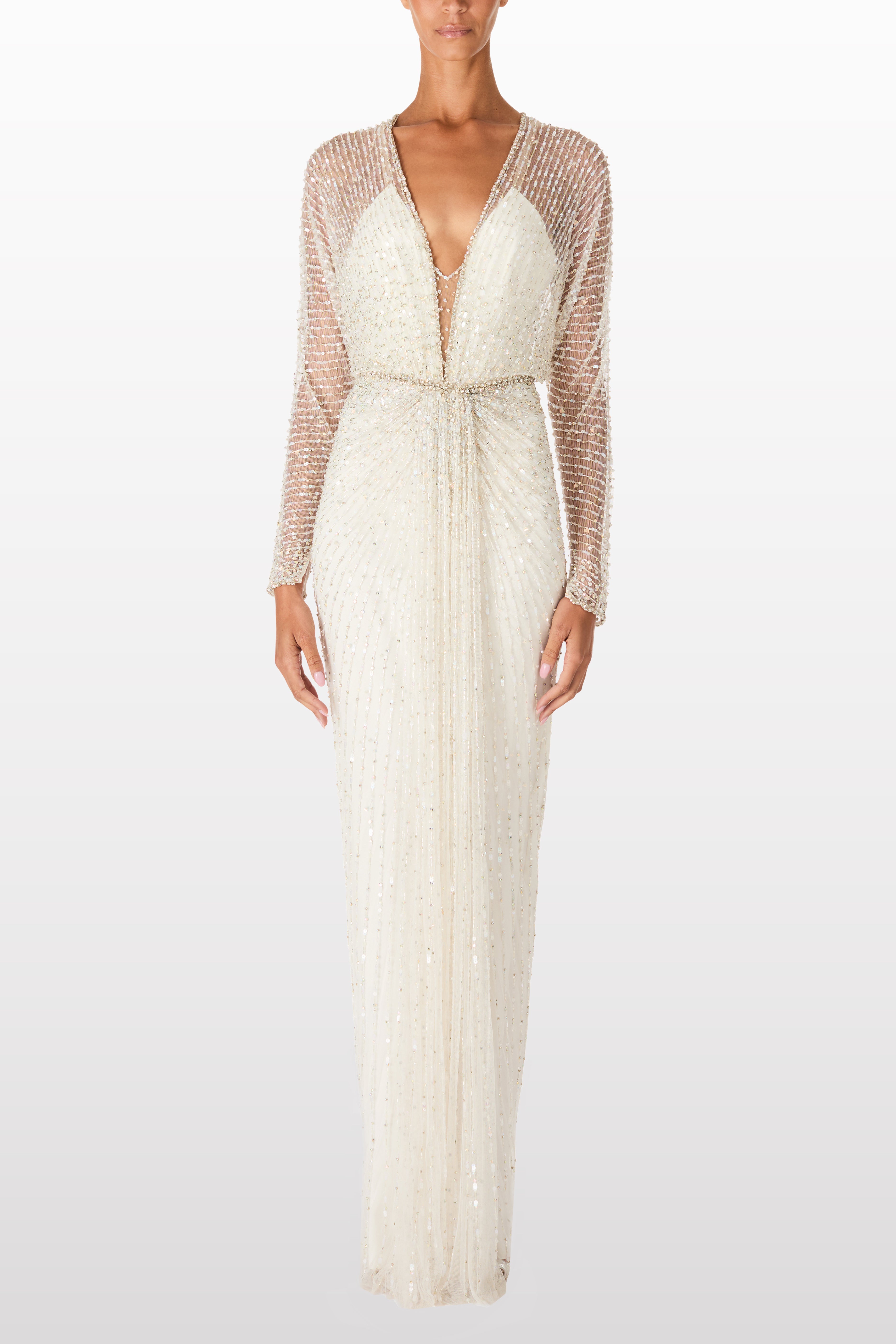 【JENNY PACKHAM】 Pink - VANILLA 2018 / Size 8 UK - The Official Jenny Packham