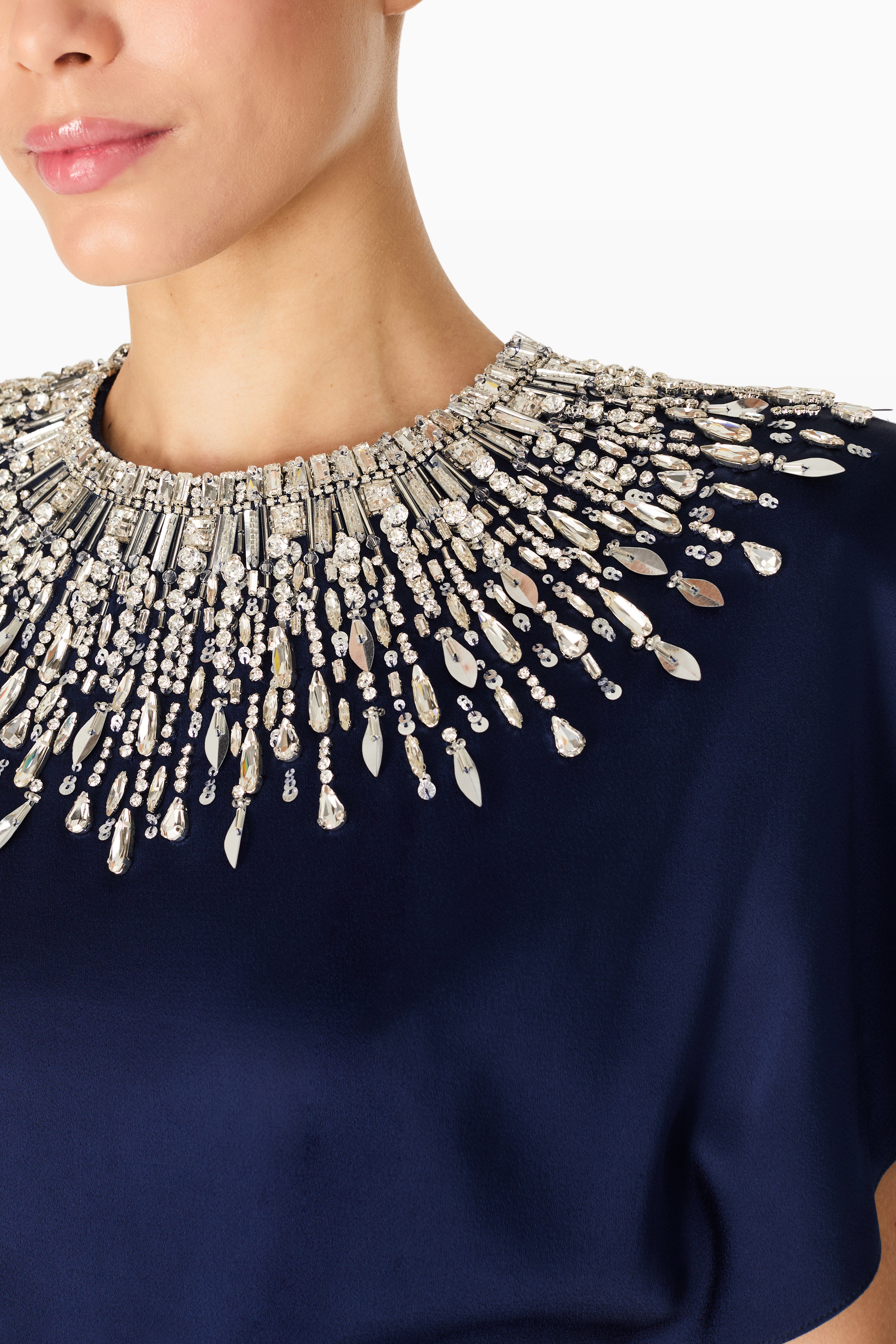 Palladium Midnight Blue Gown - The Official Jenny Packham
