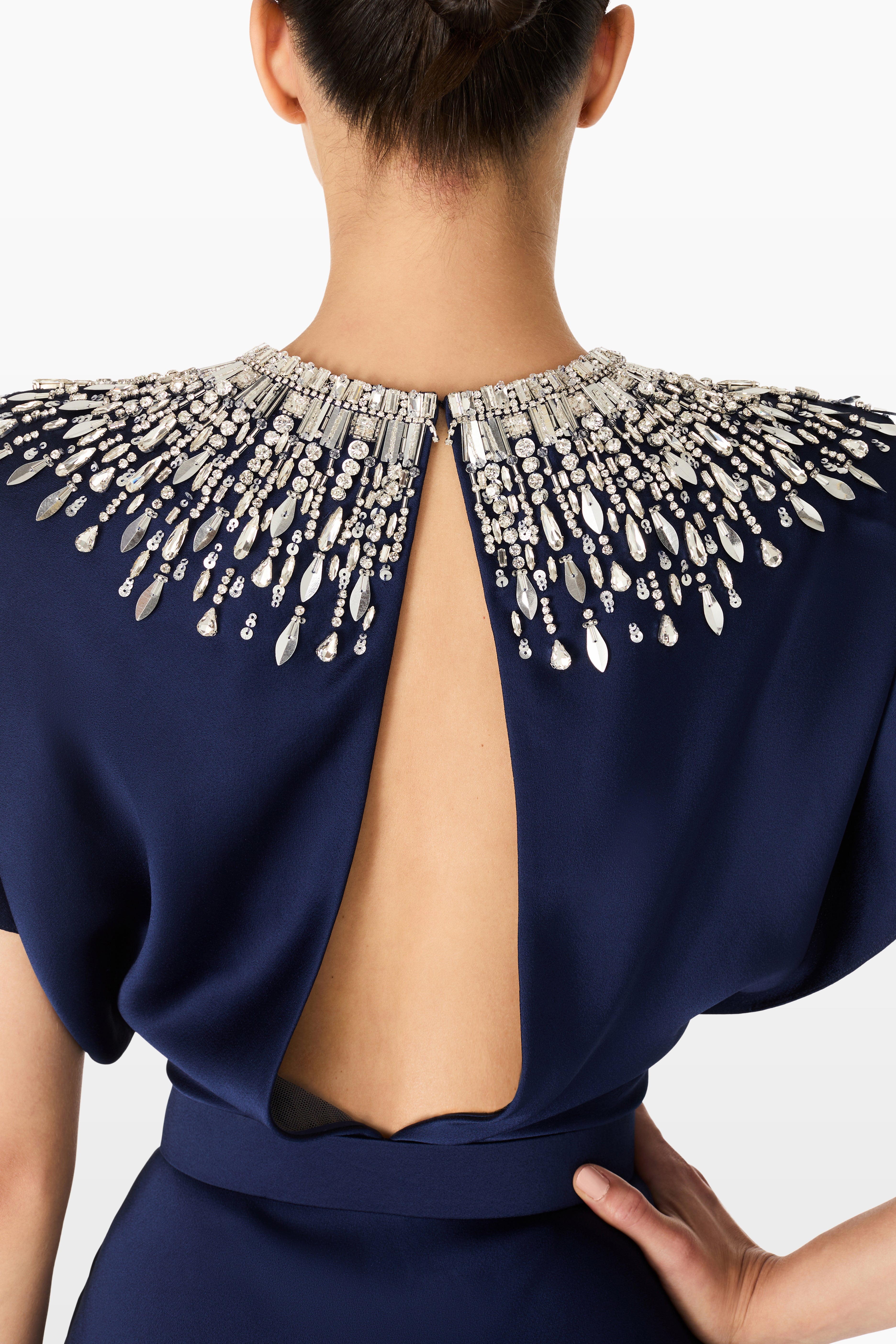 Palladium Midnight Blue Gown - The Official Jenny Packham
